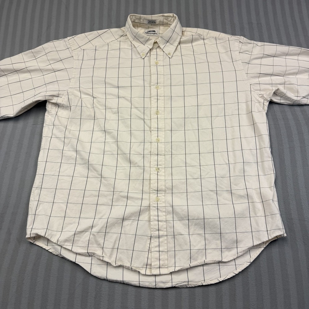 Slazenger Mens Golf Tennis Button Down Shirt Large
